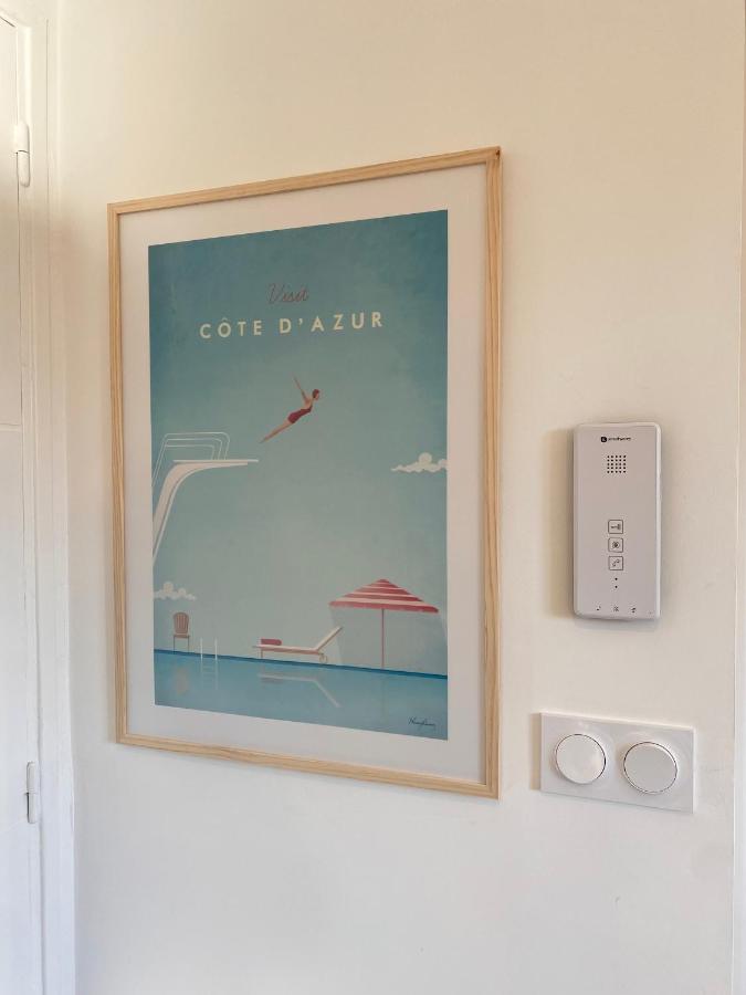 Cosy & Chill Appartements - 10 Min De La Mer - Jardin, Netflix, Terrasse, Fibre & Parking Cagnes-sur-Mer Luaran gambar