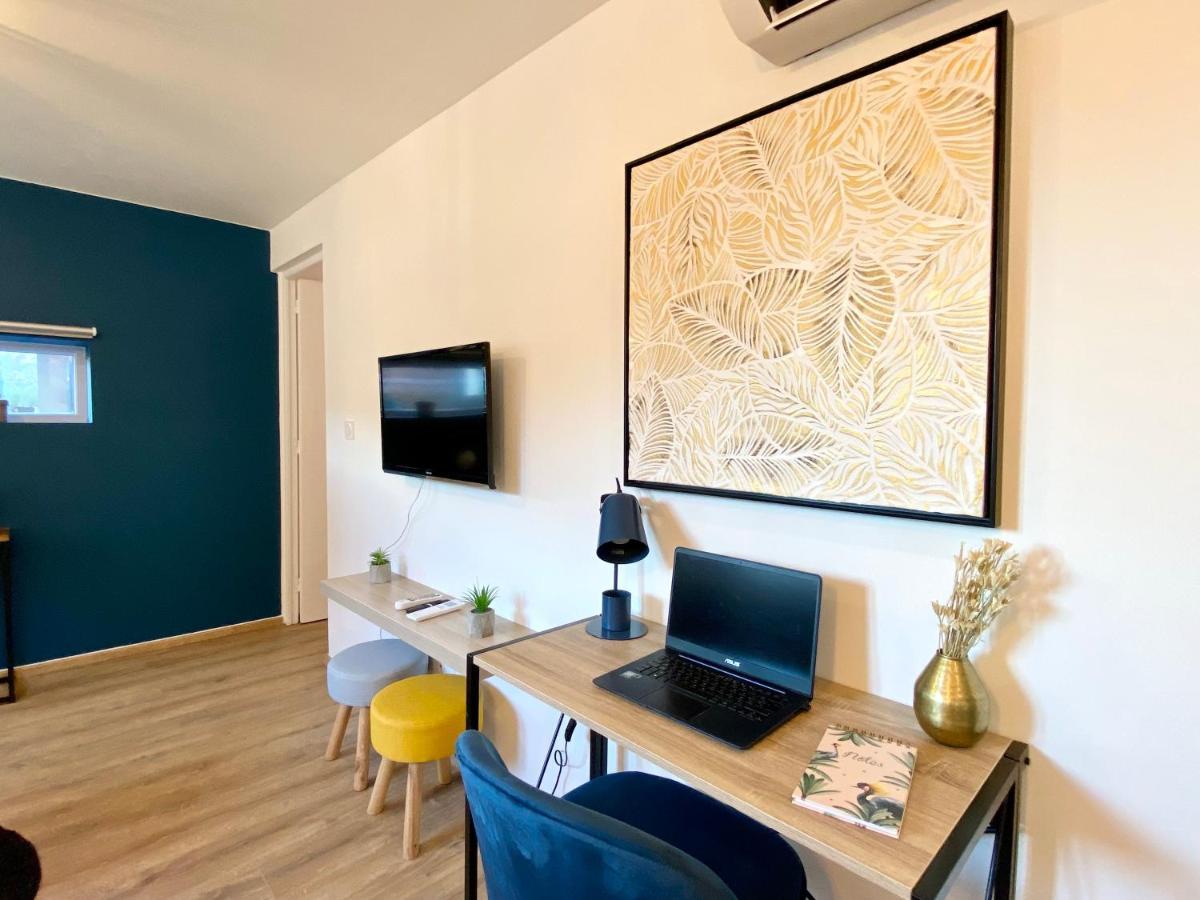 Cosy & Chill Appartements - 10 Min De La Mer - Jardin, Netflix, Terrasse, Fibre & Parking Cagnes-sur-Mer Luaran gambar