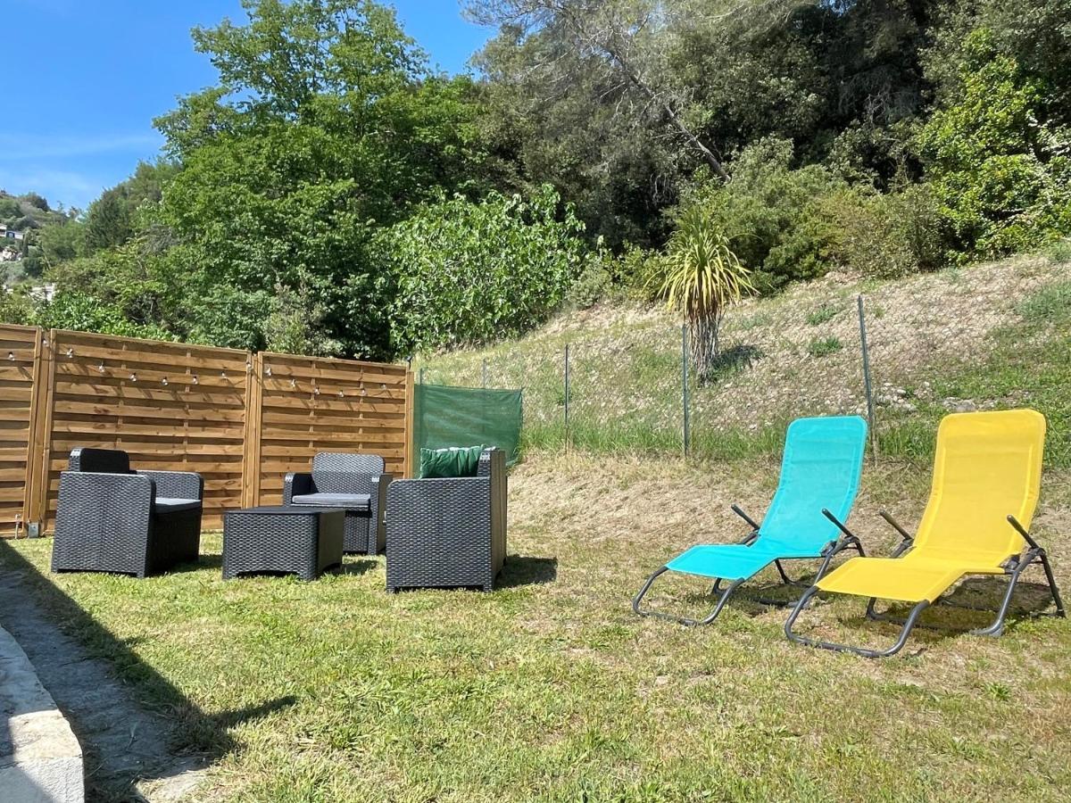 Cosy & Chill Appartements - 10 Min De La Mer - Jardin, Netflix, Terrasse, Fibre & Parking Cagnes-sur-Mer Luaran gambar