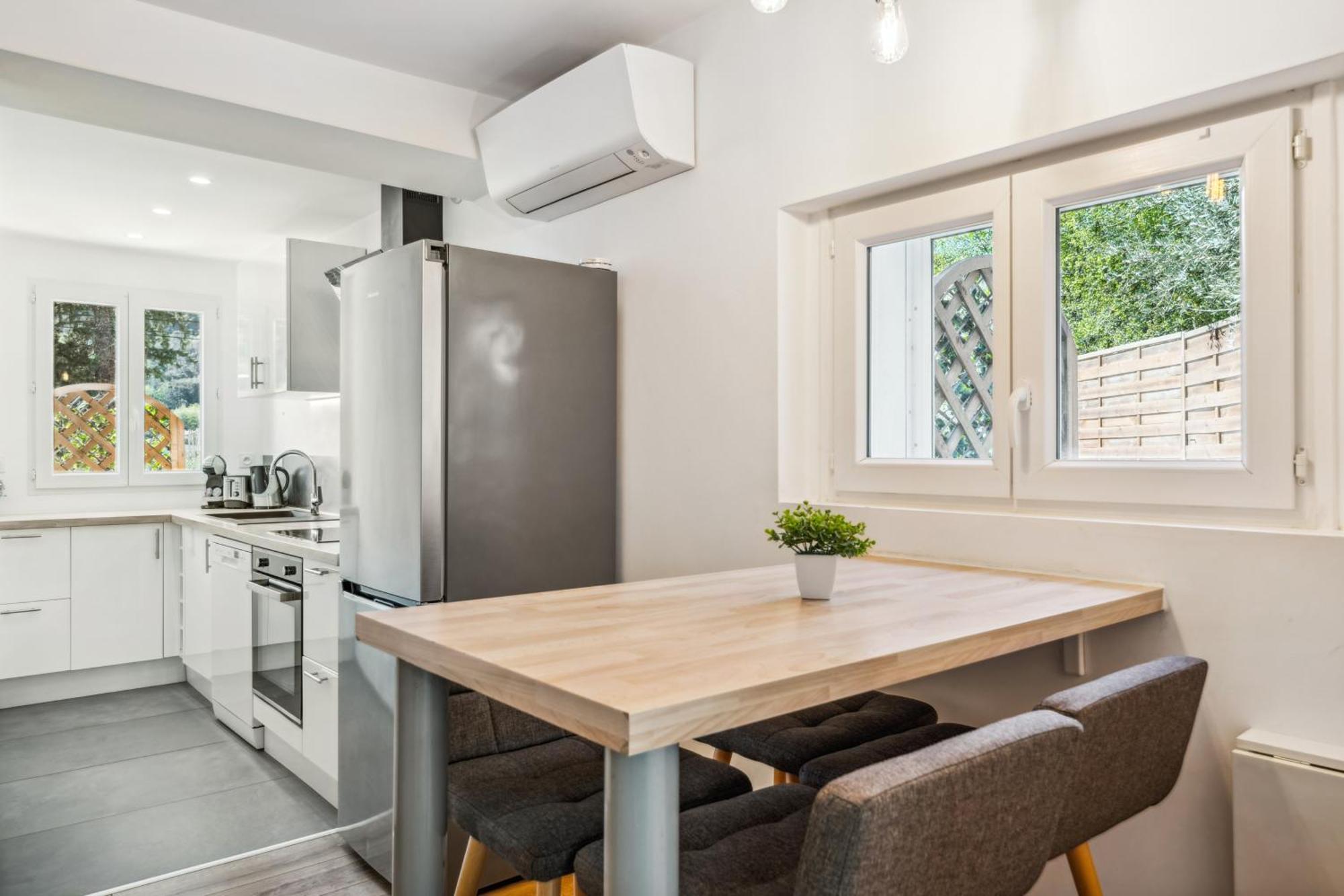 Cosy & Chill Appartements - 10 Min De La Mer - Jardin, Netflix, Terrasse, Fibre & Parking Cagnes-sur-Mer Luaran gambar