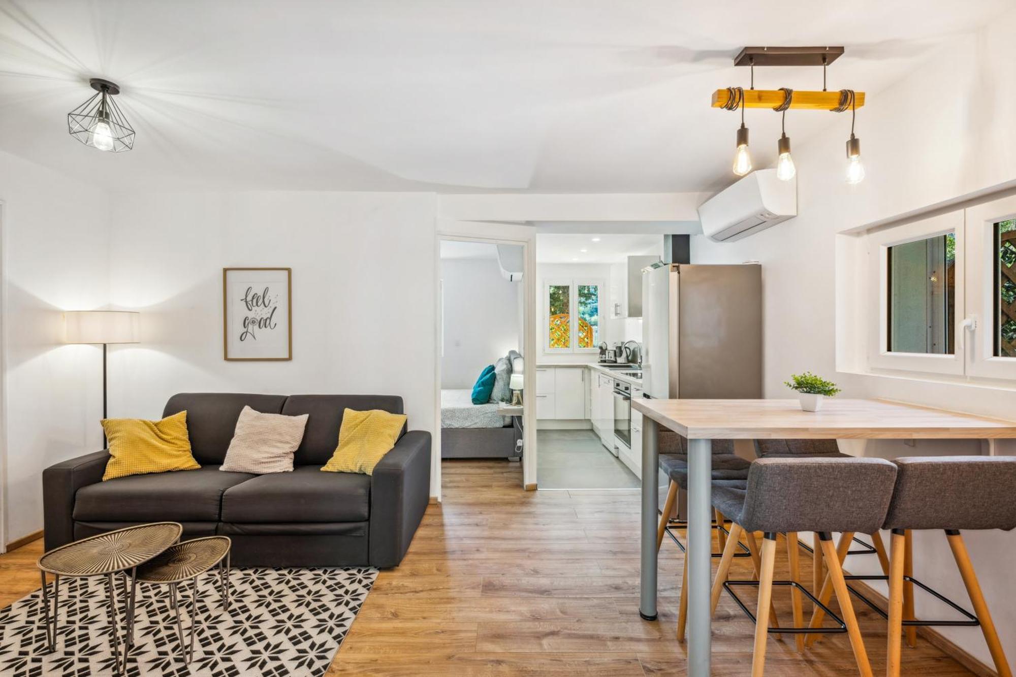 Cosy & Chill Appartements - 10 Min De La Mer - Jardin, Netflix, Terrasse, Fibre & Parking Cagnes-sur-Mer Luaran gambar